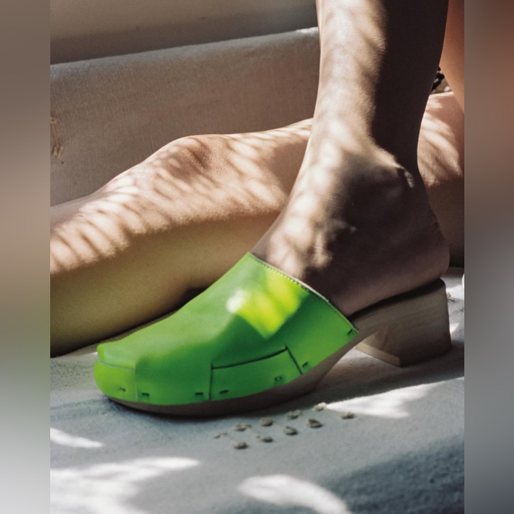 Rosa Mosa Clogs Rocco Simple Lime 🍋‍🟩 💚